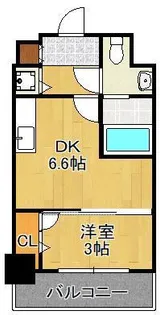 No.71 オリエントトラストタワー【20階】の間取り