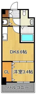 No.71 オリエントトラストタワー【4階】の間取り