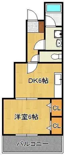 フェルト1713【5階】の間取り
