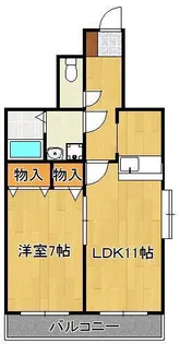 堺町センタービル【6階】の間取り