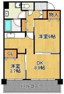 CPタワー【22階】の間取り
