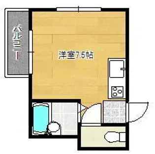 プレアール砂津【5階】の間取り