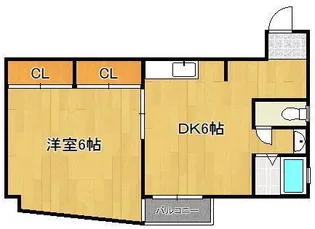 小林ビル【3階】の間取り