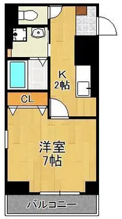 クリス戸ノ上【4階】の間取り