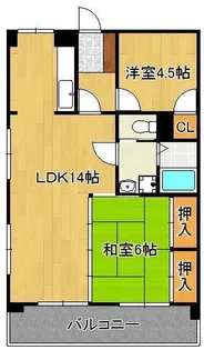 江藤ビル(ETO BLD)【2階】の間取り