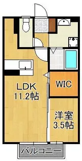 カノン【2階】の間取り