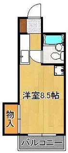 司城ビル【4階】の間取り