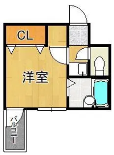 まつやビル【2階】の間取り