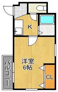 まつやビル【3階】の間取り