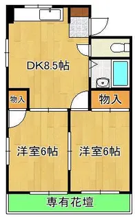 シャトレ別院Ⅲ【1階】の間取り