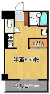 メゾン東武三萩野【7階】の間取り