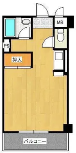 メゾン東武三萩野【9階】の間取り