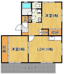 コンフォール21大谷通り【3階】の間取り