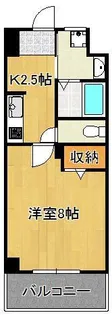 LE GRAND BLEU QUATRE【9階】の間取り