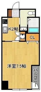 モナトリエ小倉平和通り【5階】の間取り