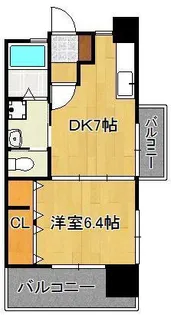 フェルト1113【4階】の間取り