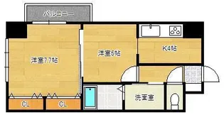 ヒット馬借テラス【4階】の間取り