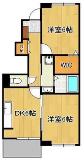 フレシール小倉東R【1階】の間取り