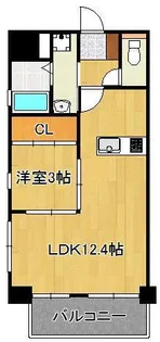 門司ポロニア【2階】の間取り
