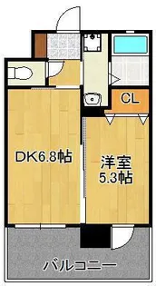 フェルト127【11階】の間取り