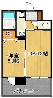 フェルト127【14階】の間取り