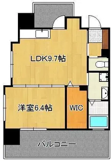 フェルト127【15階】の間取り