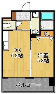 フェルト127【3階】の間取り