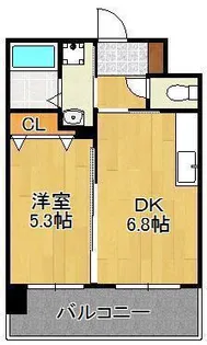 フェルト127【5階】の間取り