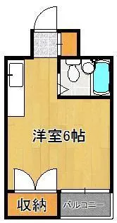 コーポえなみ【5階】の間取り