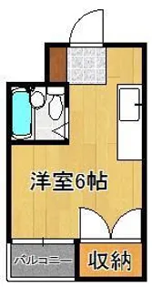 コーポえなみ【5階】の間取り