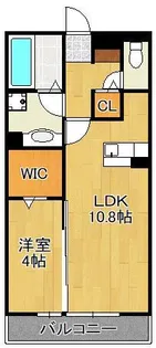 ドゥ リヴェール【2階】の間取り