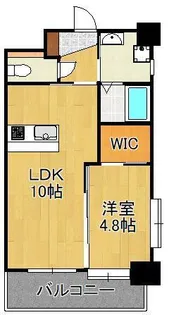 ガーデンコート門司駅前【2階】の間取り
