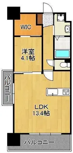 アルティザ小倉【9階】の間取り
