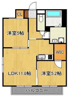 門司ポロニア弐番館【6階】の間取り