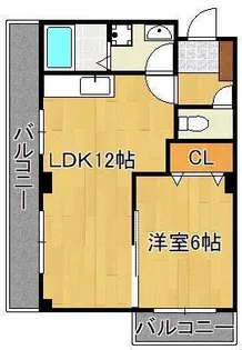 シェーネルボーネン【4階】の間取り