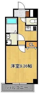 ベルガモット門司駅前【6階】の間取り