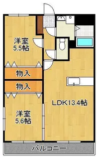 ユーミーシャルマン【1階】の間取り
