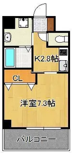 ERIOS COURT 香春口【10階】の間取り