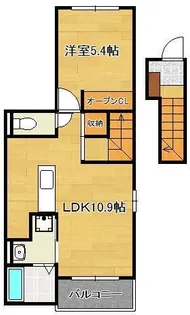 リッジモンド【2階】の間取り