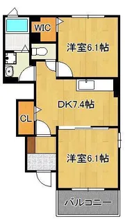 フレシール小倉東Y【1階】の間取り