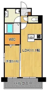 リオ ラクーコ【8階】の間取り