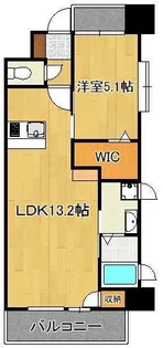 ギャラクシーヴィーラブライト【3階】の間取り