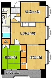 3LDKの間取り画像