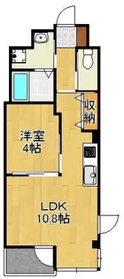 ソレイユ・ルヴァン赤坂【3階】の間取り