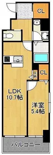 エヴァーグリーンQ【3階】の間取り