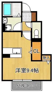 プランドールA棟【1階】の間取り