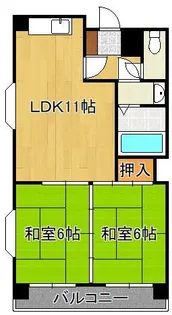 アスティー別院【4階】の間取り