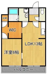 サンライズ門司【1階】の間取り