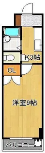 ウインズ浅香Ⅰ【7階】の間取り