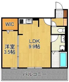 門司コートヤード【3階】の間取り